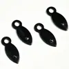 Fornecido diretamente pelo fabricante, peças de fixação pretas em formato de folha, peças de fixação para o painel traseiro da moldura, acessórios de ferragens resistentes e anti-afrouxamento para porta-retratos