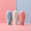 Embalagem de cosméticos garrafa mangueira squeeze conjunto de viagem shampoo gel de banho loção de limpeza facial portátil garrafa vazia