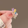 Broche Pequeno de Balão Colorido, Broche de Cristal Exquisito de Alta Qualidade para Mulheres, Fivela Anti-Exposição de Verão, Acessórios de Alfinete Fixador para Gola de Roupa