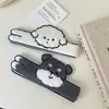 Fofo Longo Animal Filhote Velcro Doce Menina Ins Desenho Animado Rosto de Menina Franja Rebelde Adesivo Faixa de Cabeça Dois em Um