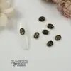 Ventas Directas de Fábrica de Nuevos Pedrería Retro Cruzada para Uñas de Moda al Por Mayor, Decoraciones para Uñas con Forma de Corazón y Cabeza de León