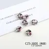 Decoraciones para Uñas con Pedrería Apilada, Productos Terminados Súper Brillantes en Forma de Huevo de Paloma de Ángulo Recto, Pedrería de Uñas Swarovski al por Mayor
