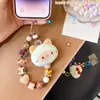Corrente de Chaveiro com Contas de Desenho Animado Criativo Jardim Secreto para Celular Pingente Fofo para Bolsa Chaveiro de Carro Presente