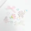 Zuecos de Venta Caliente con Lazo Kt Charms para Zapatos Pequeños Accesorios de Resina de Dibujos Animados Decoraciones de Zapatos Femeninas para DIY Venta al por Mayor