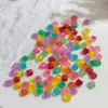 Decoraciones Mixtas para Uñas Mini Cangrejo Dibujo Animado Adornos Populares Cangrejo Pequeño Colorido de Resina Rhinestones Portátiles para Uñas