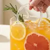 Taza de Té de Frutas de Vid Transparente Estilo Bolso de Mano, Taza Estética de Alto Valor para Bebidas Ligeramente Ebrias, Jugos, Cócteles, Uso en Picnic y Fiesta