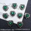 Amor circón multicolor corazón de melocotón multi-way diamantes cuentas diy pulsera de cuentas hecha a mano collar cadena de teléfono móvil accesorios material
