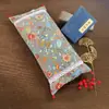 Funda de almohada de semillas de pimienta, Almohada de cáscara de semilla de ciprés, Tela gruesa tradicional, Funda de almohada de cáscara de trigo sarraceno/artemisa, Funda de almohada ajustable de doble uso estilo palacio