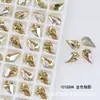 Pedras de Strass Gota d'Água de Cristal Dongzhou K9 Joias Orelha de Coelho Vestido Acessórios de Casamento Strass Brilhante Unhas Artísticas Strass