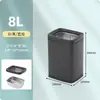 Cubo Comercial de Acero Inoxidable para Residuo de Té con Tubería de Drenaje, Cubo con Filtro Separador de Desechos de Té, Cubo Grande de Agua para Preparar Té en la Sala de Té