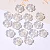 Flor de Cerezo de Vidrio Agujero Recto de 13 mm Cuentas de Vidrio DIY Hecho a Mano Accesorios para Collares y Pulseras de Cuentas Joyería Antigua de Cuentas