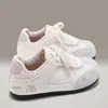 Tênis Casuais de Moda Versáteis Leves com Bico Redondo para Mulheres, Sapatos de Treino Alemães Planos Versáteis, Sapatos Esportivos Femininos