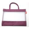 Yi Youmei B4 Horizontal de una Sola Capa Malla de Nylon Tela Oxford Bolso de Mano Bolso para Tutor Estudiante Oficina Bolsa para Almacenamiento de Información
