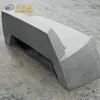 Silla Creativa de Hormigón GRC de Forma Especial para Ingeniería Municipal con Forma Única Estilo Urbano Taburete de Hormigón GRC Aparente