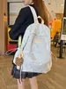 Mochila Casual Versátil de Estilo Japonês Coreano Grande Capacidade Bolsa Escolar para Estudantes do Ensino Fundamental e Médio