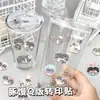 Adesivos de Transferência Versão Q do Pãozinho Porquinho Fofos e Adoráveis Wang Lu, Jie Mu, Zhi Cheng, Guoguo Adesivos de Material Exclusivo DIY