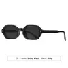 Gafas de Sol Poligonales Pequeñas de Estilo de Comercio Exterior Europeo y Americano, Alta Calidad, Personalizadas, Modernas, Sencillas, Uv400