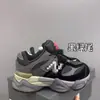 Zapatos Infantiles Putian Transfronterizos Puros Originales Nb9060, Zapatillas Slip-On Infantiles Retro con Perillas de Pezuña de Elefante, Zapatos Deportivos Ligeros y Transpirables