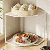 Estante de almacenamiento para cocina, organizador de utensilios de cocina de pie, estante escalonado para cocina del hogar, estante para ollas debajo del fregadero, estante de ollas multicapa