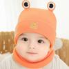 Gorro de invierno para bebé y madre de princesa, nuevo, de dibujos animados, rana, redondo, de máquina, gorro de lana, gorro de punto tipo jersey 5737