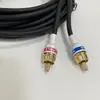 Suministro Directo de Fábrica Cable de Audio RCA Monstruo Estéreo de Coche Amplificador Subwoofer DSP Cable de Señal de Modificación Dos a Dos