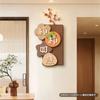Pintura Decorativa Cálida para Sala de Estar, Pintura Colgante Estilo Crema para Esquina de Pared Estéreo, Pared de Fondo de TV para Restaurante, Mural con Buen Significado