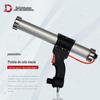 Pistola de Cola Pneumática Deli DL-811D Pistola de Cola de Estrutura Pneumática Pistola de Pressão para Salsicha Selante 600ml