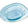 Bañera de Asiento Haishi Hainuo Beishiwei Irrigador para Lavar Glúteos y Partes Privadas Femeninas, Limpieza a Vapor, Tina de Inodoro sin Agacharse para Hemorroides para Personas Mayores