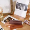 Porta Etiqueta de Precio de Madera para Panadería, Porta Tarjetas de Notas Artístico, Exhibidor de Madera para Menús