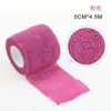 Bandagem elástica auto-adesiva para animais de estimação direto da fábrica, impressão, não tecido, auto-adesiva, bandagem para dedo, bandagem por atacado