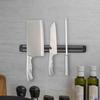 En Stock 3.3cm Estrecho Portacuchillos Magnético de Plástico, Portacuchillos Magnético de Plástico para Utensilios de Cocina, Portacuchillos Magnético de Plástico