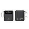 Suministro Exportación Transfronteriza Venta al por Mayor Power Bank con Cable Integrado 20000 mAh Gran Capacidad Fuente de Alimentación Móvil con Logo Impreso