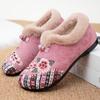 Sapatos de Algodão Femininos Dropshipping Transfronteiriço Botas de Neve Botas Bordadas Femininas Botas Curtas Quentes Estilo Étnico Moda Botas de Algodão