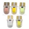 T10 Corta Cob Cristal Silicona W5W Astigmatismo Destacado Transparente Impermeable Luz Indicadora de Ancho