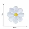 Pegatinas de Tela Bordadas con Flores de Colores, Pegatinas de Parche de Flores Pequeñas Lindas, Pegatinas Bordadas para Computadora, Accesorios para Ropa, Fábrica de Bordados al por Mayor