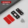 Suporte magnético forte para armário de cozinha, armário de roupas, porta de correr, tipo L, fino, sucção de porta magnética, invisível, sem furos, toque de porta magnético, Toque