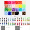 Amazon T5 Plástico Cuatro Botones Botones de Resina Niños Costura sin Hilo Botones Coloridos Plástico Invisible Botones de Presión Ocultos DIY