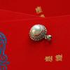 [Maquillaje rojo] hermoso collar colgante pendientes pendientes traje de moda china imitación perla nácar artístico retro