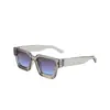 6 Pares de Gafas de Sol Cuadradas de Pierna Ancha para Mujer, Gafas de Sol con Protección UV Transfronterizas, Gafas de Sol con Protección Solar para Conducir para Hombre