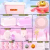 Paquete de Materiales DIY Cera de Gel Pellizco Música Sello de Pintura de Fuego Sello de Aire Cabeza Sello de Marte Goo Tarjeta Juguete para Descompresión traje