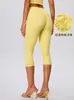 Nuevos pantalones capri de yoga ajustados de secado rápido transfronterizos, de cintura alta, adelgazantes, levantacola, ropa deportiva para yoga, running, fitness para mujer