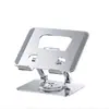 Suporte de Mesa Rotativo 360° para Tablet Prateleira de Metal Liga de Alumínio Portátil Ajustável Suporte para Celular de Mesa Cabeceira