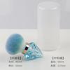 Cepillo Portátil para Polvo de Uñas de Reloj de Arena, Pincel Pequeño de Cintura para Polvo, Pincel para Rubor, Cepillo para Polvo de Herramienta de Belleza, Pincel de Maquillaje