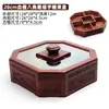 Plato de frutas placa de palo de rosa vietnamita almacenamiento placa de madera maciza plato para semillas de melón dulces plato de frutas de madera plato para taza de té envío gratis