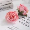 Cabeça de Rosa Simulada de Alta Qualidade Material para Guirlanda DIY Feita à Mão Acessórios Feitos à Mão Estilo Retrô Europeu de Broto de Camélia na Floresta