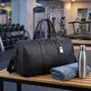 Bolso de Mano de Alta Gama, Bolso de Hombro para Viaje, Bolsa Grande de Capacidad Deportiva para Hombres y Mujeres, Bolsa para Viajes de Negocios, Gimnasio, Equipaje de Corta Distancia