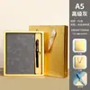 Set de Regalo de Caja con Cuaderno A5 con Logo Personalizado para Reunión Anual de la Empresa, Práctico Set de Regalo para Clientes y Empleados