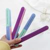 Venta al por mayor de fábrica de limas de uñas multifuncionales de siete lados, esponja para pulir y frotar, tiras de lijado, herramientas para uñas