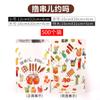 Bolsa de papel de estaño desechable comercial para brochetas fritas, barbacoa, bolsa para llevar, bolsa aislante, bolsa de papel a prueba de aceite, personalización
