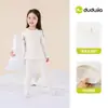 Ropa Interior y Pijamas de Otoño para Niños Dudu, Pijamas Infantiles, Conjunto de Ropa Interior de Algodón Puro para Niñas de Otoño, Ropa Caliente para Bebés, Ropa para Niños Pequeños